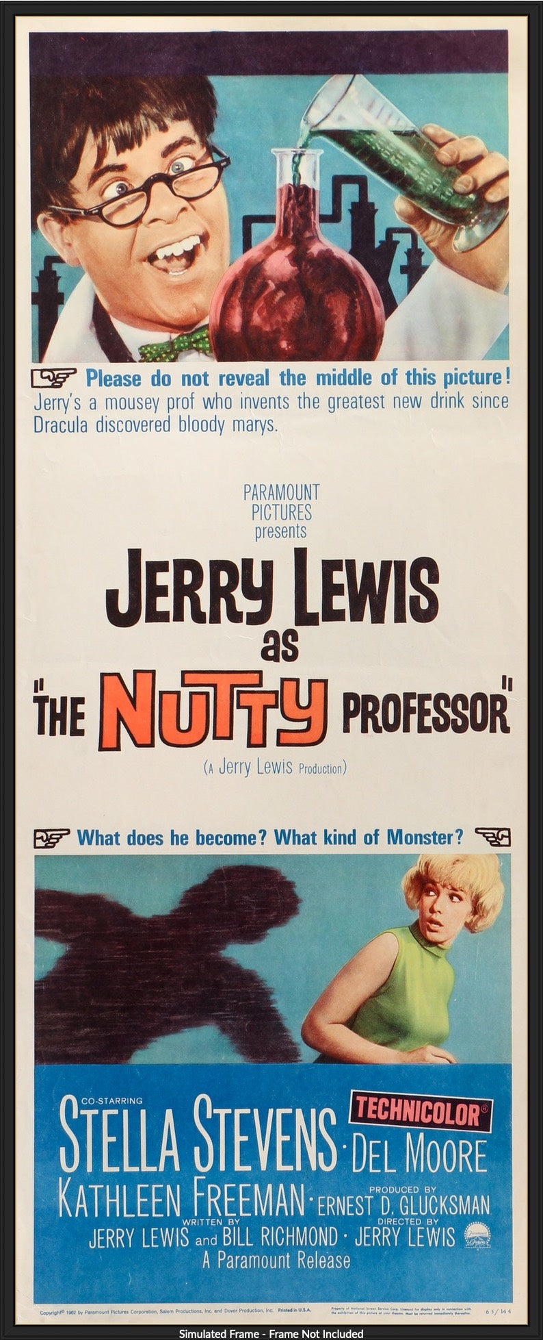 Nutty Professor (1963) original movie poster for sale at Originalfilmart