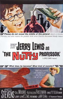 Nutty Professor (1963) original movie poster for sale at Originalfilmart