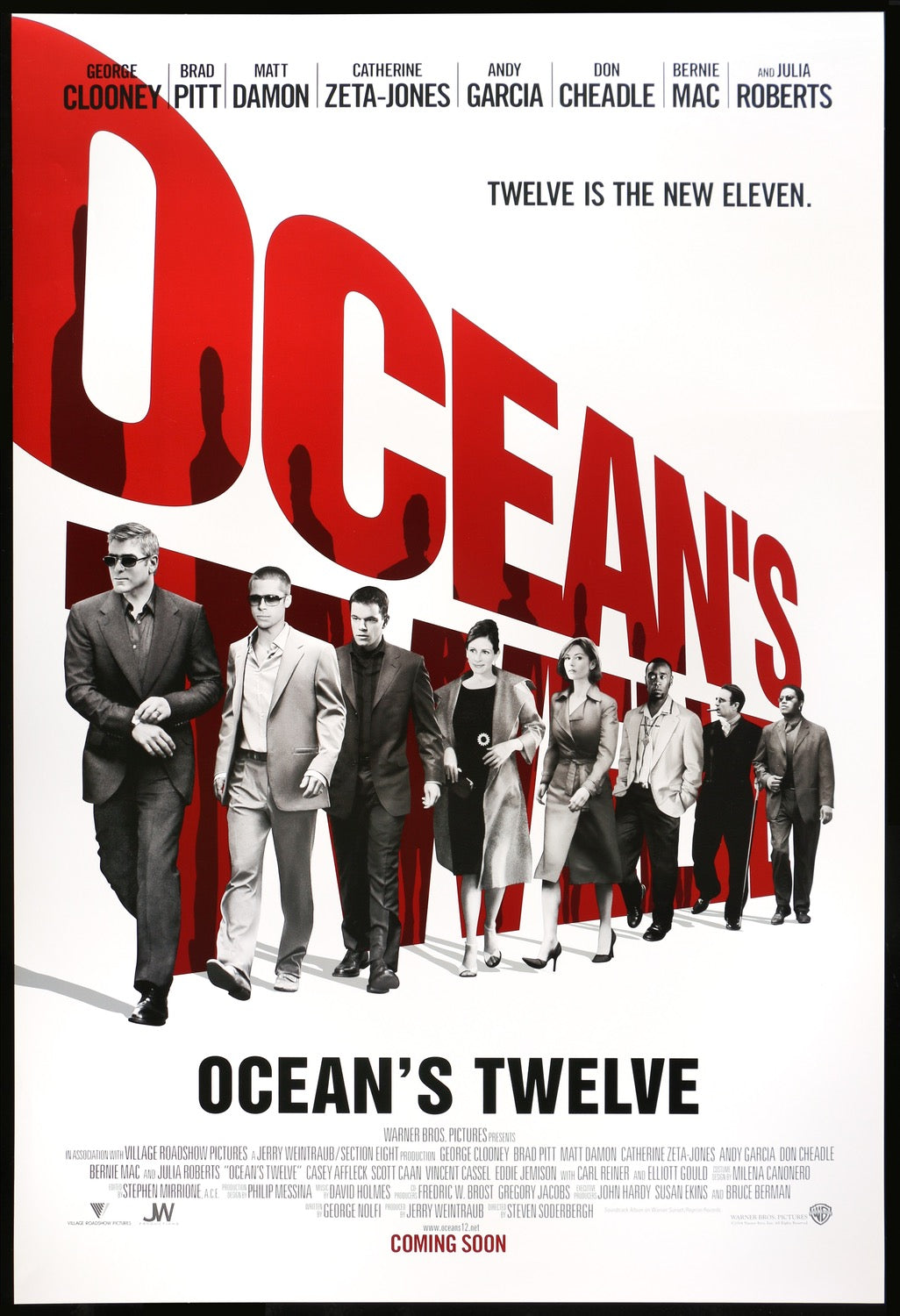 Ocean's Twelve (2004) original movie poster for sale at Originalfilmart