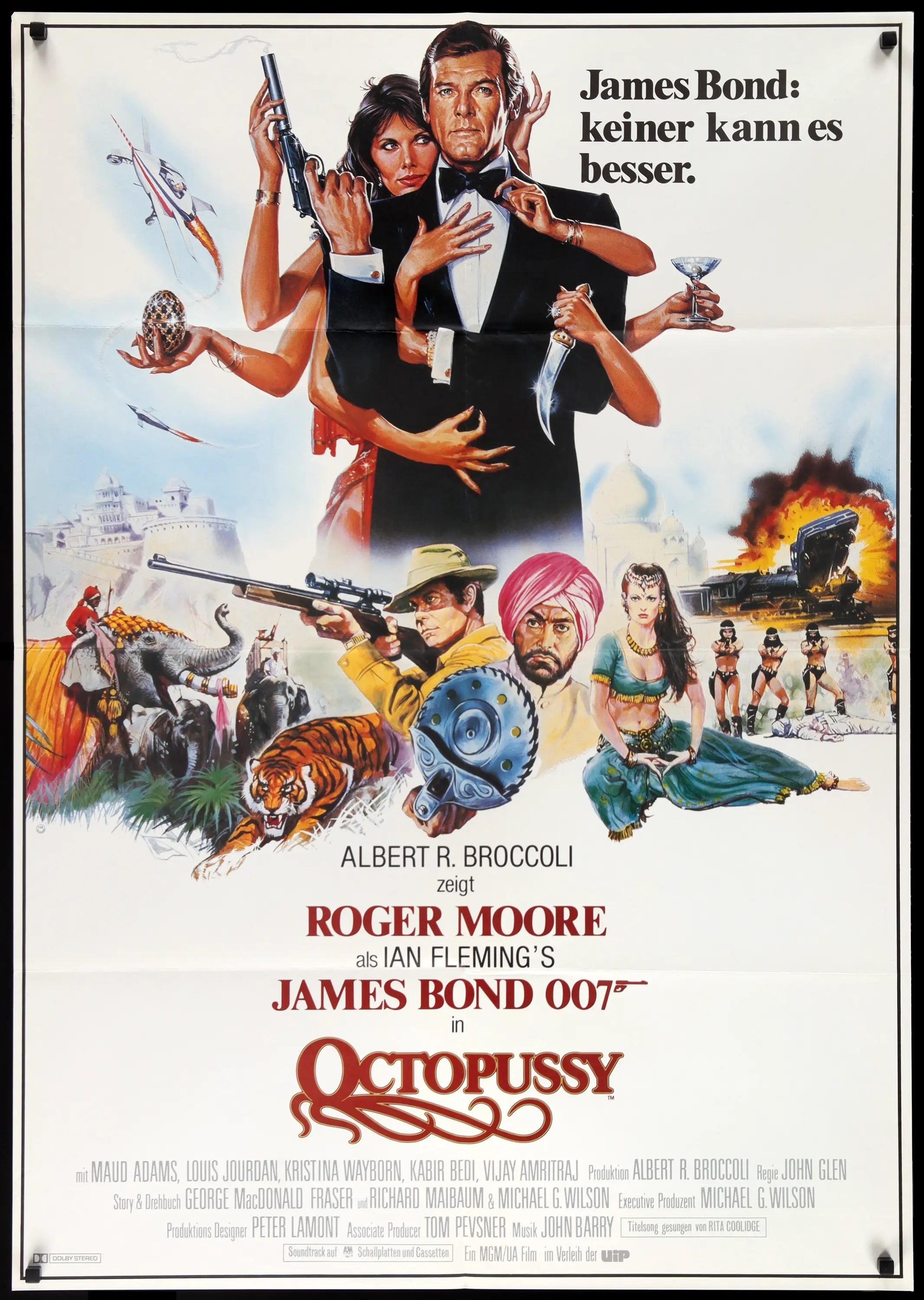 Octopussy (1983) original movie poster for sale at Originalfilmart