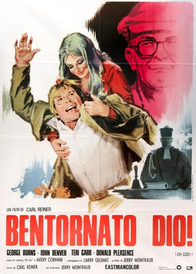 Oh, God! (1977) original movie poster for sale at Originalfilmart