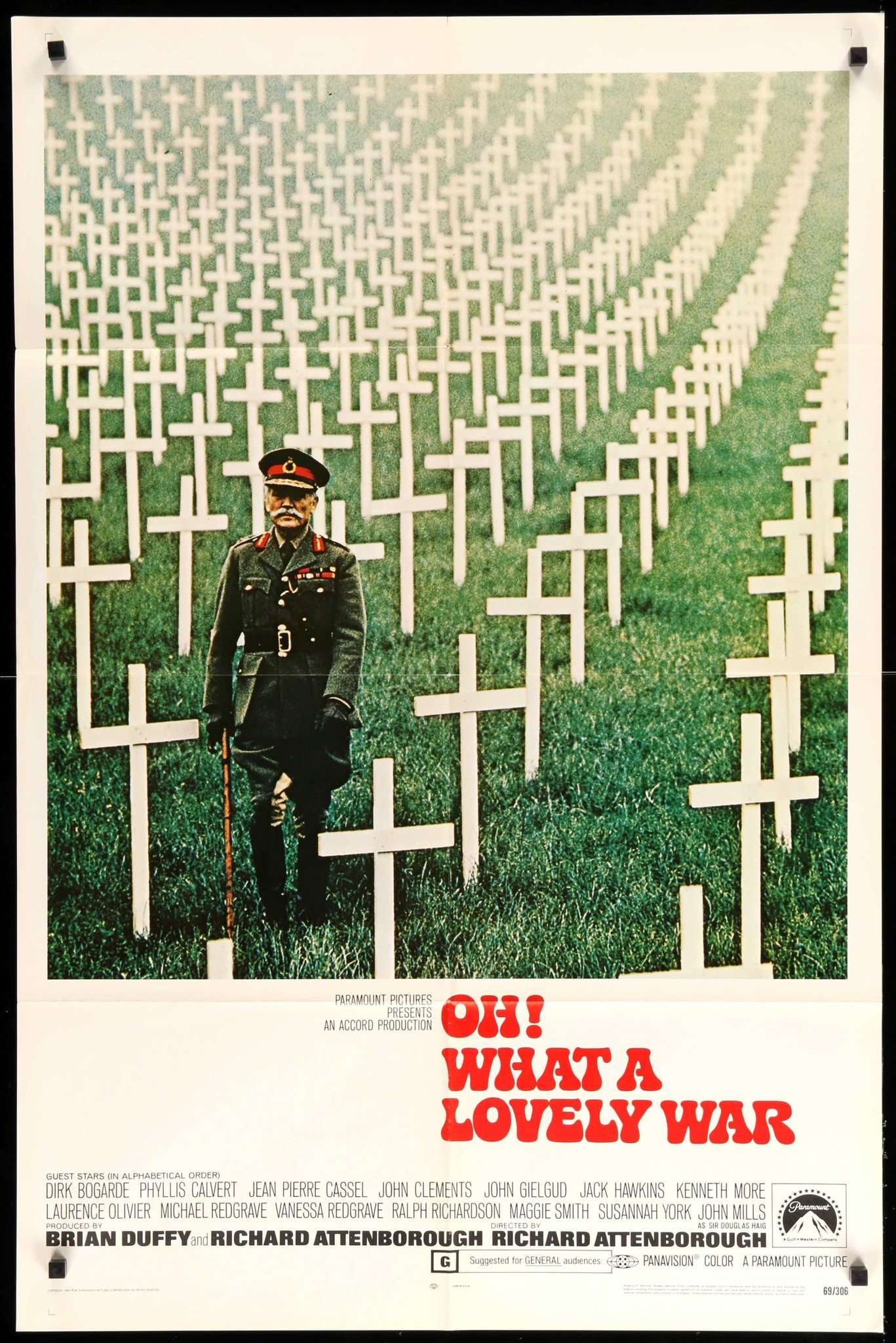Oh! What a Lovely War (1969) original movie poster for sale at Originalfilmart