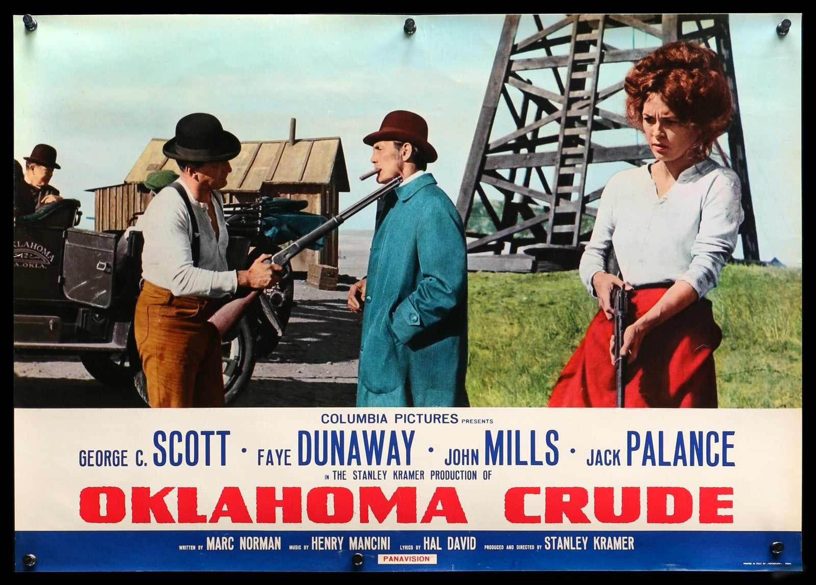 Oklahoma Crude (1973) original movie poster for sale at Originalfilmart