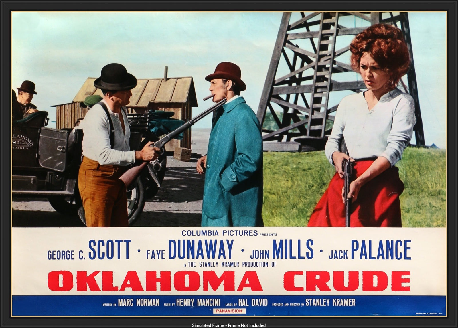 Oklahoma Crude (1973) original movie poster for sale at Originalfilmart