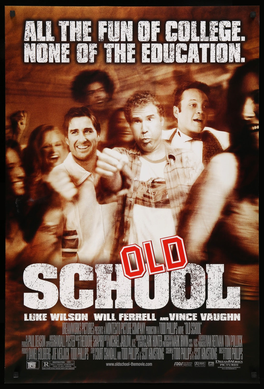 Old School (2003) original movie poster for sale at Originalfilmart