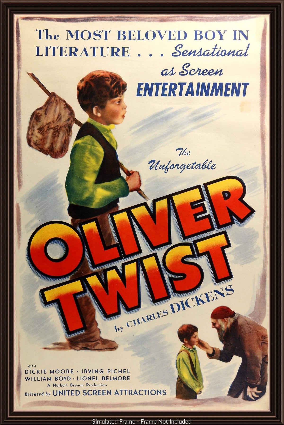 Oliver Twist (1933) original movie poster for sale at Originalfilmart