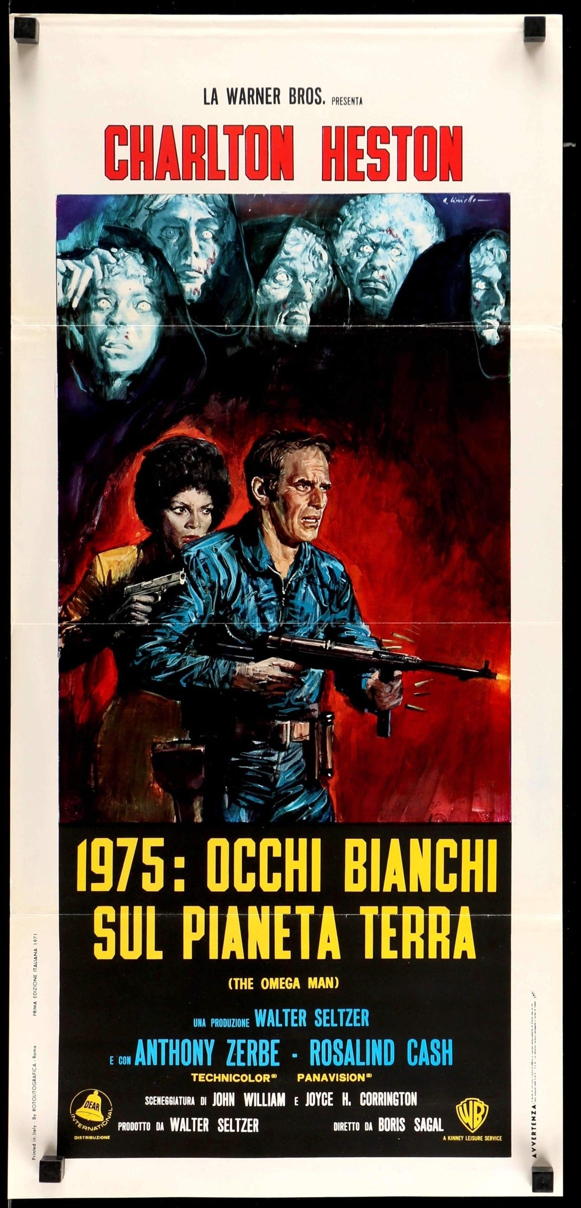 Omega Man (1971) original movie poster for sale at Originalfilmart