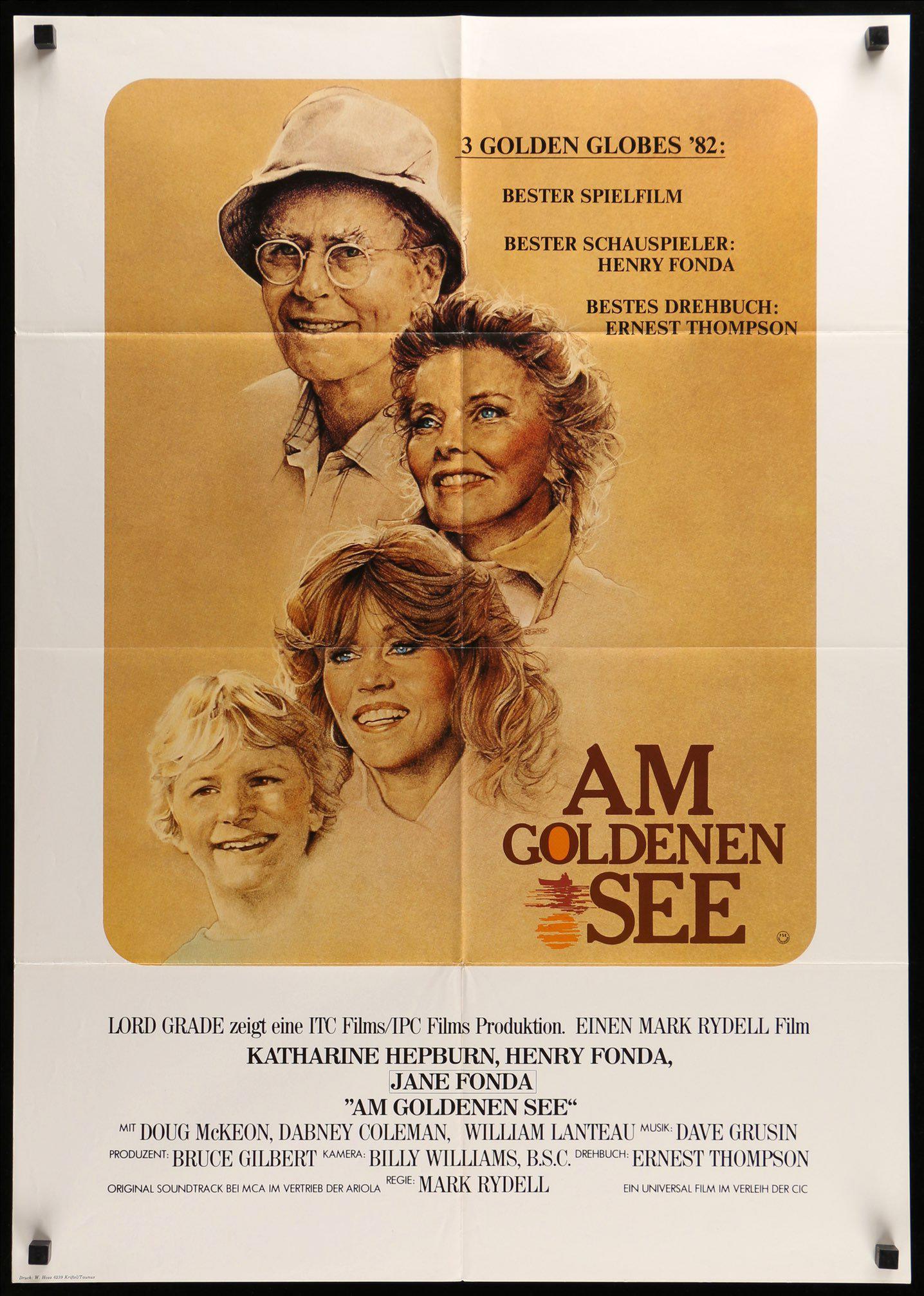 On Golden Pond (1981) original movie poster for sale at Originalfilmart