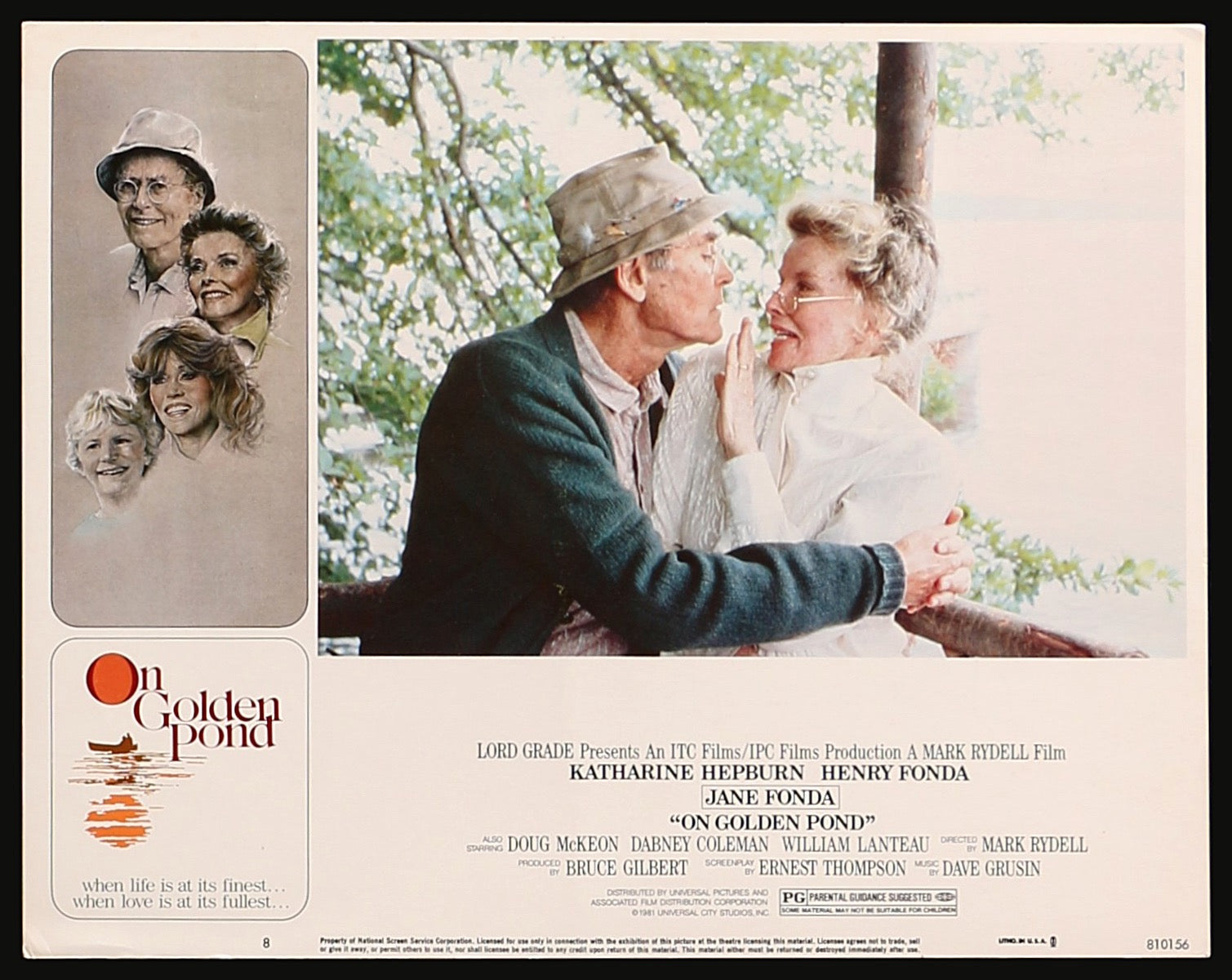 On Golden Pond (1981) original movie poster for sale at Originalfilmart