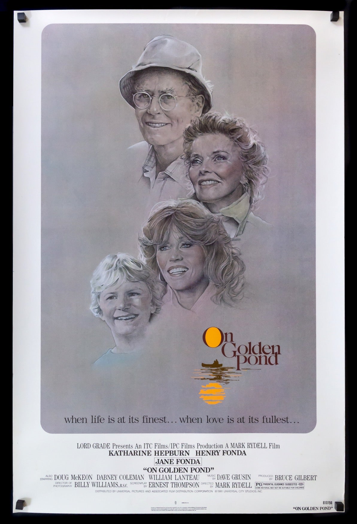 On Golden Pond (1981) original movie poster for sale at Originalfilmart