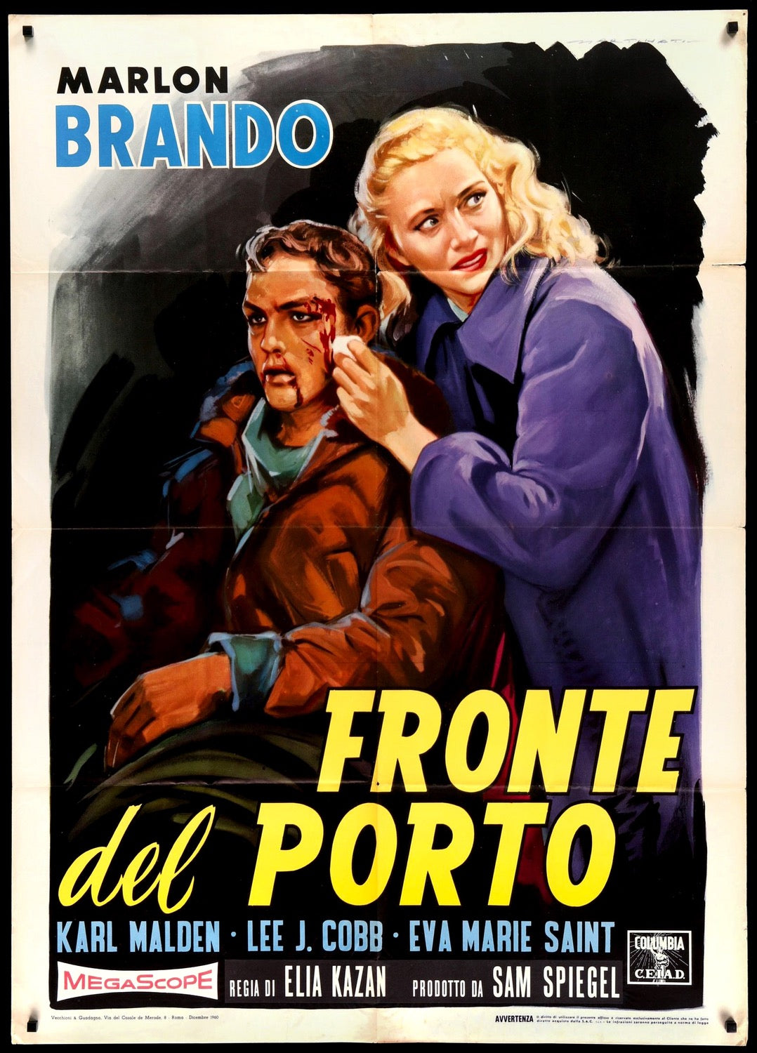 On the Waterfront (1954) original movie poster for sale at Originalfilmart