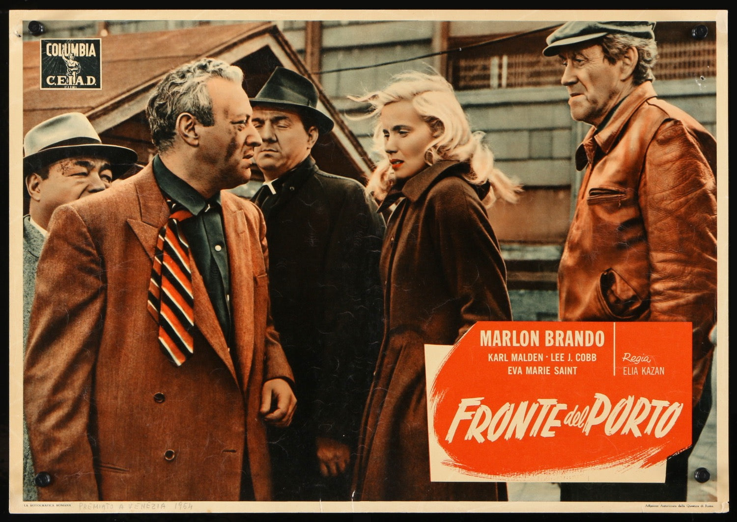 On the Waterfront (1954) original movie poster for sale at Originalfilmart
