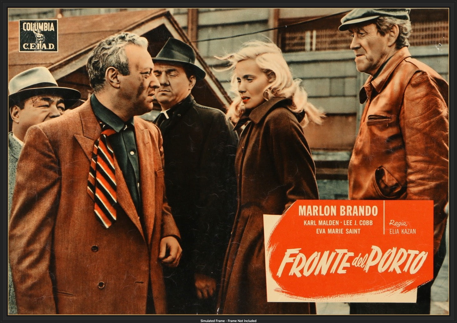 On the Waterfront (1954) original movie poster for sale at Originalfilmart
