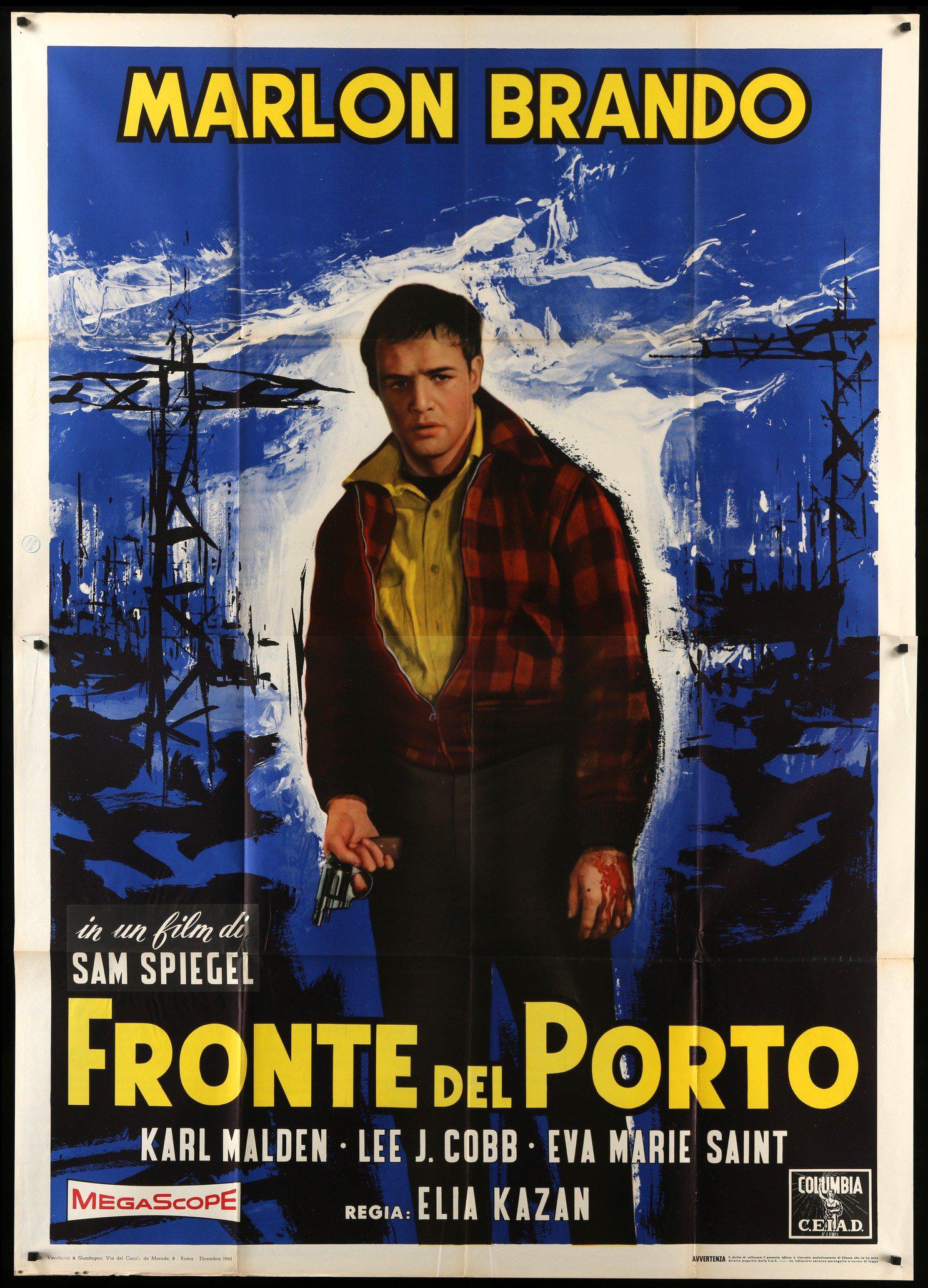 On the Waterfront (1954) original movie poster for sale at Originalfilmart