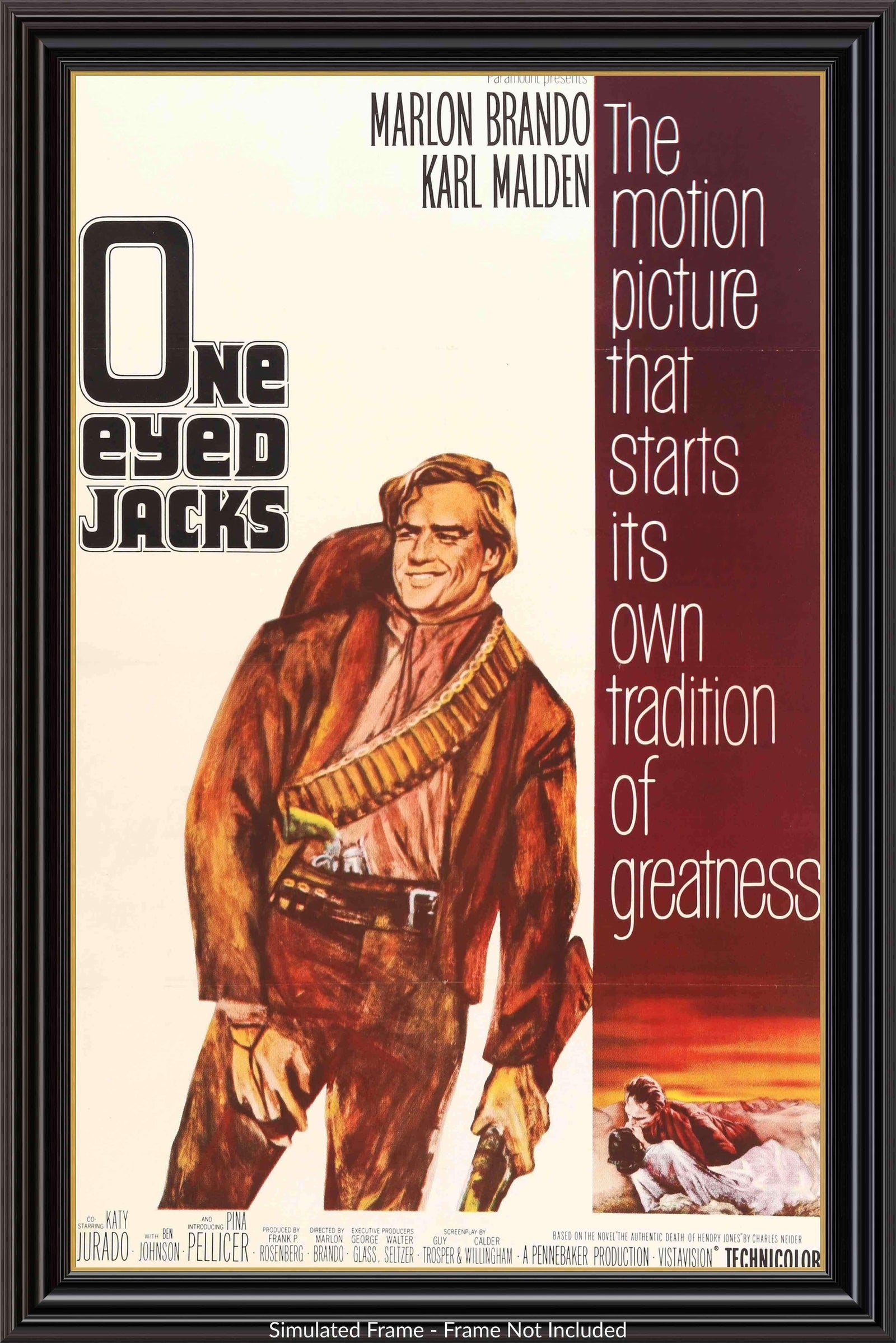 One Eyed Jacks (1961) original movie poster for sale at Originalfilmart