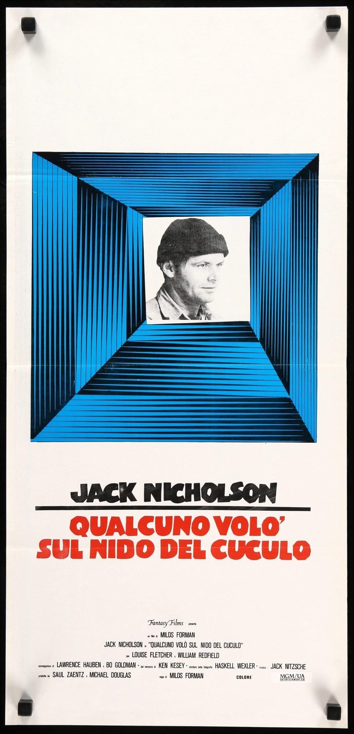 One Flew Over the Cuckoo's Nest (1975) original movie poster for sale at Originalfilmart