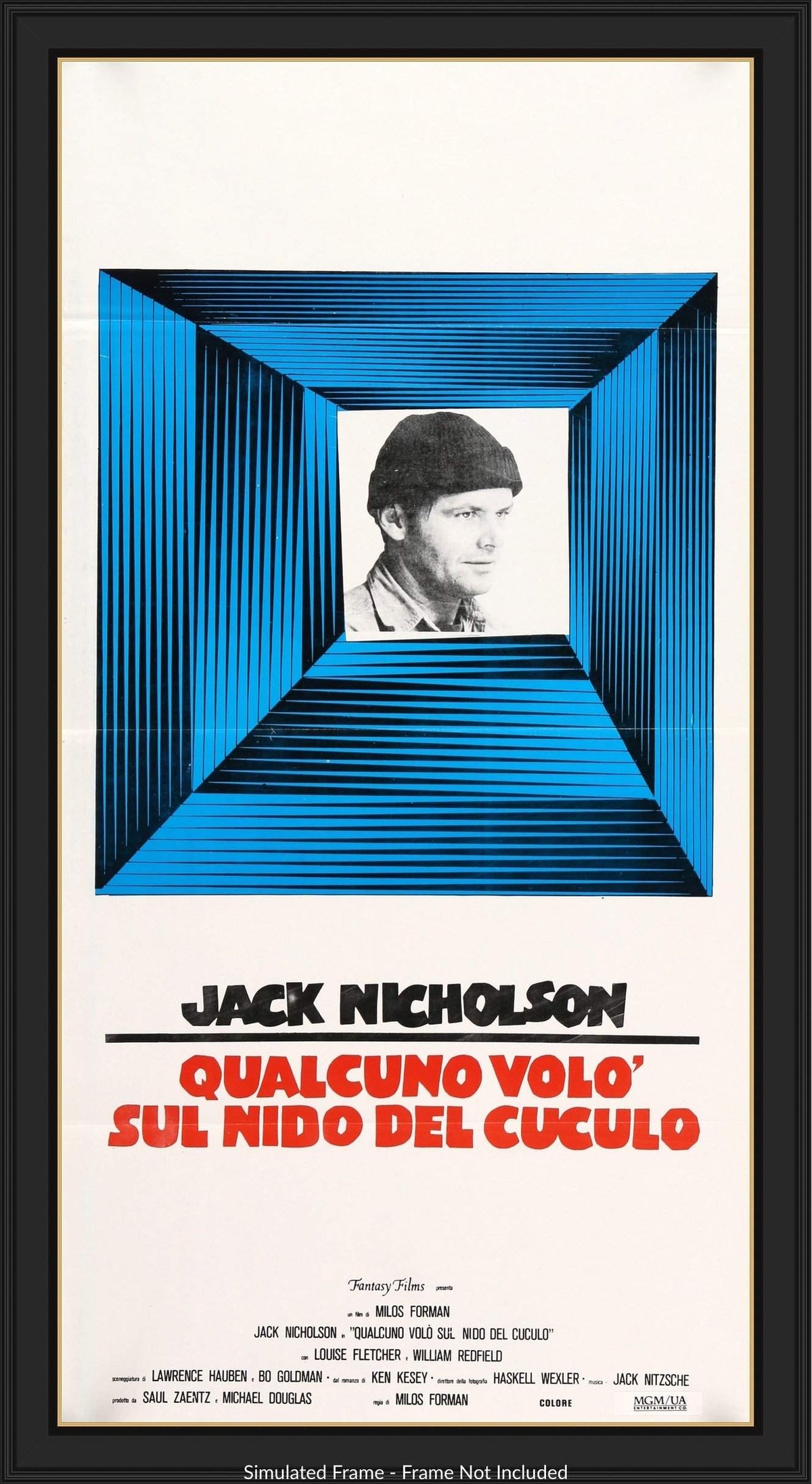 One Flew Over the Cuckoo's Nest (1975) original movie poster for sale at Originalfilmart
