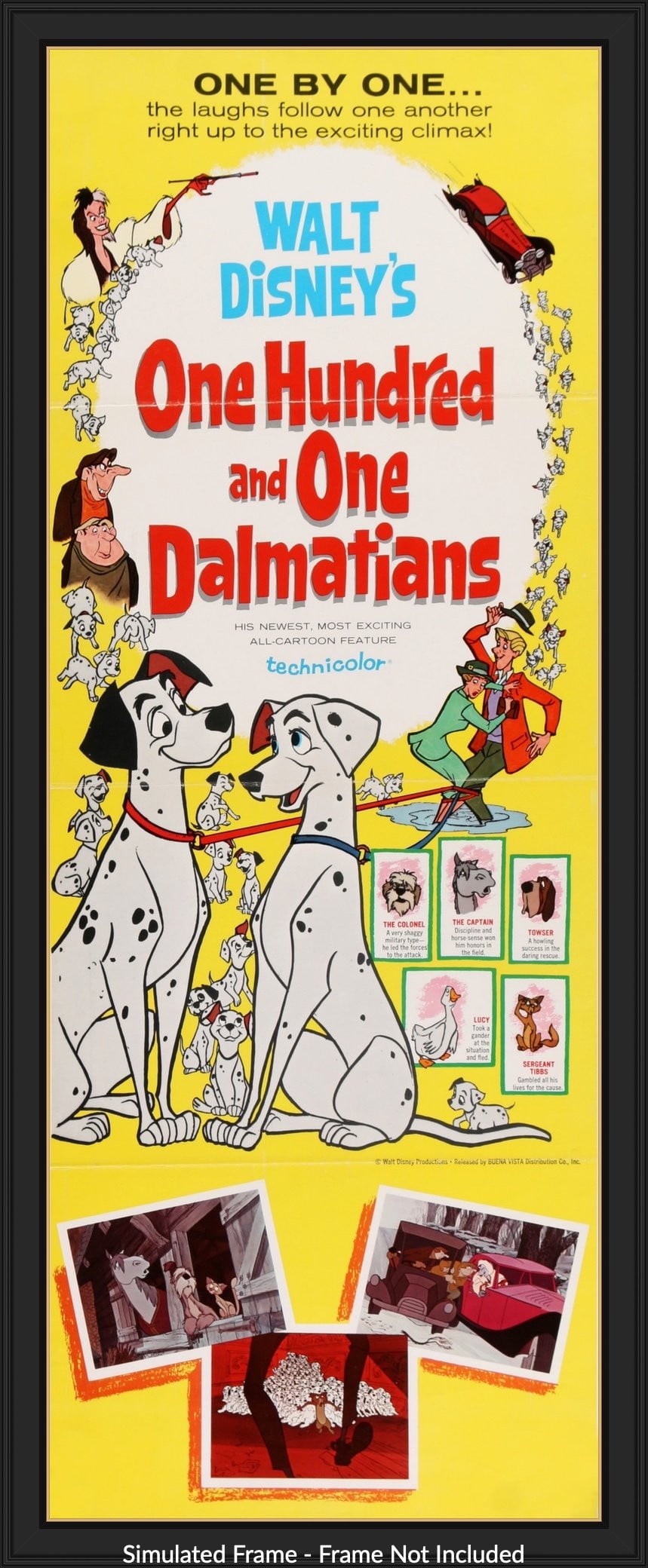 101 Dalmatians (1961) original movie poster for sale at Originalfilmart