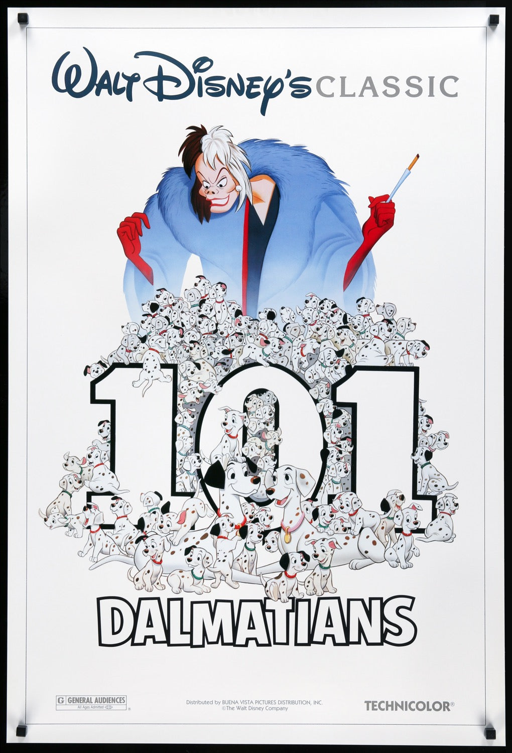 101 Dalmatians (1961) original movie poster for sale at Originalfilmart
