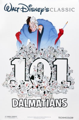 101 Dalmatians (1961) original movie poster for sale at Originalfilmart