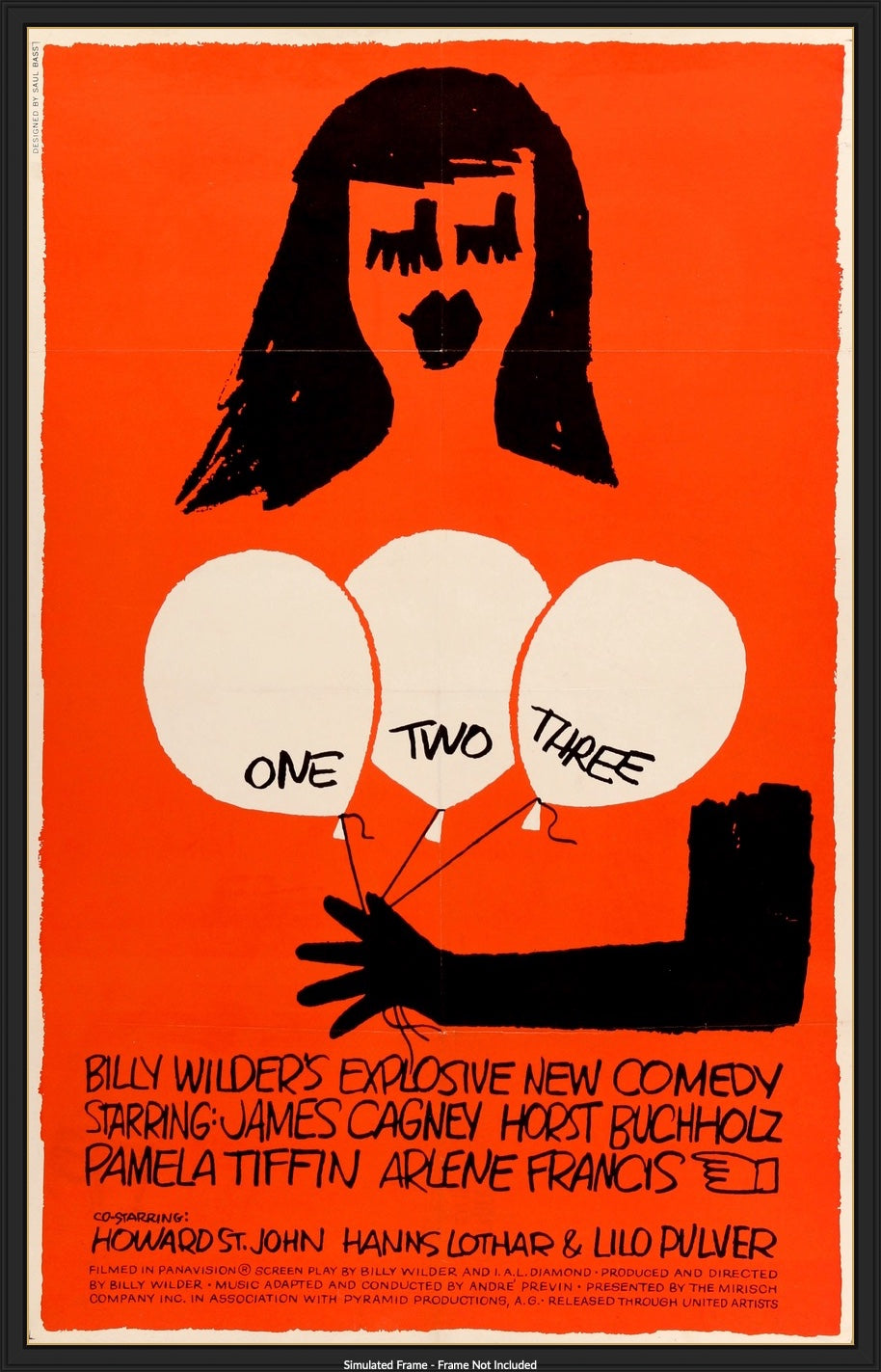 One, Two, Three (1961) original movie poster for sale at Originalfilmart