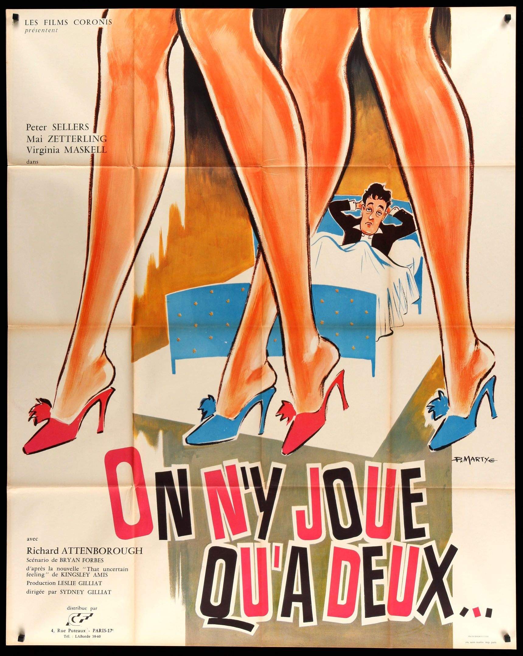 Only Two Can Play (1962) original movie poster for sale at Originalfilmart
