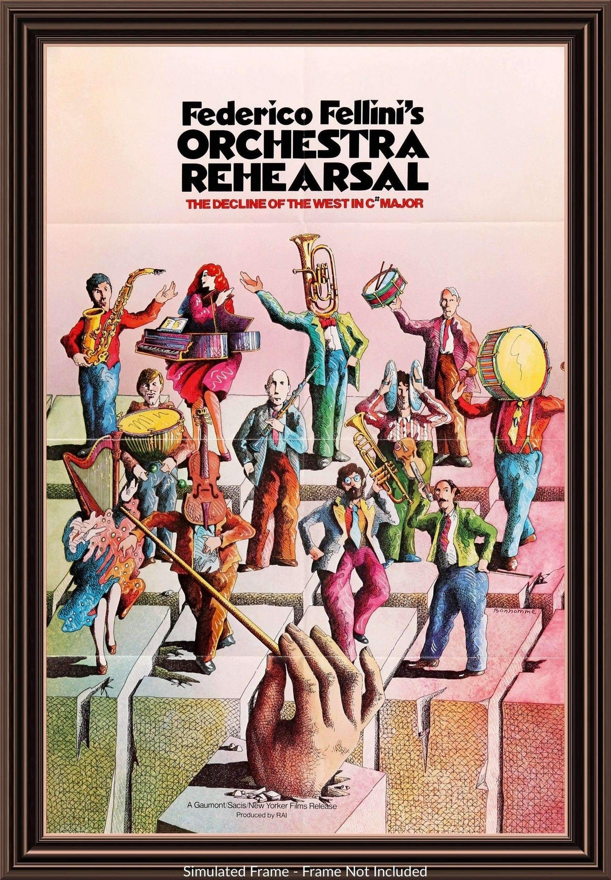 Orchestra Rehearsal (1979) original movie poster for sale at Originalfilmart