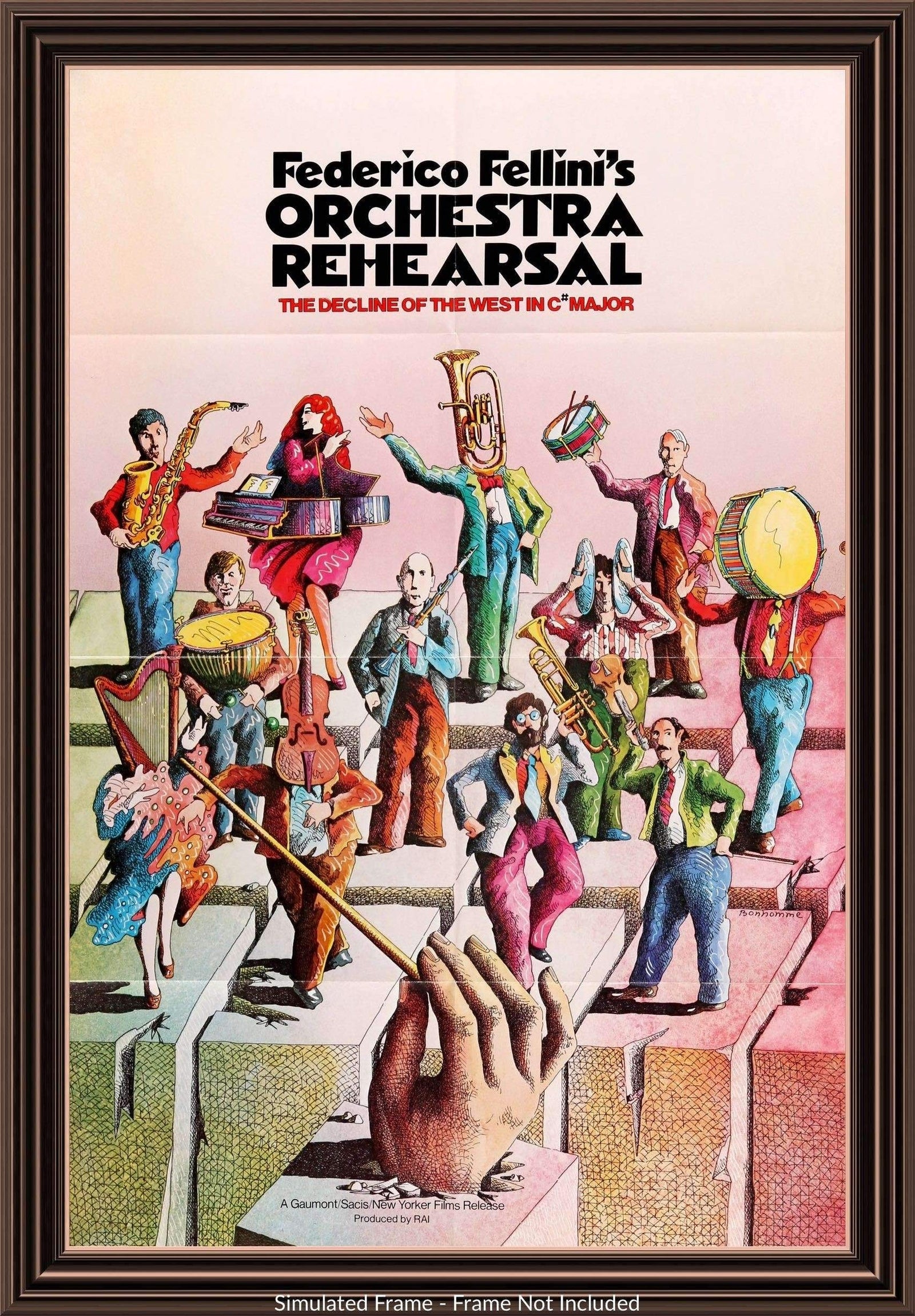 Orchestra Rehearsal (1979) original movie poster for sale at Originalfilmart