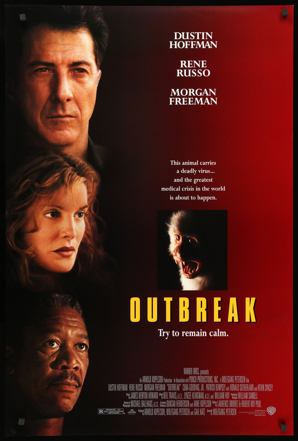 Outbreak (1995) original movie poster for sale at Originalfilmart