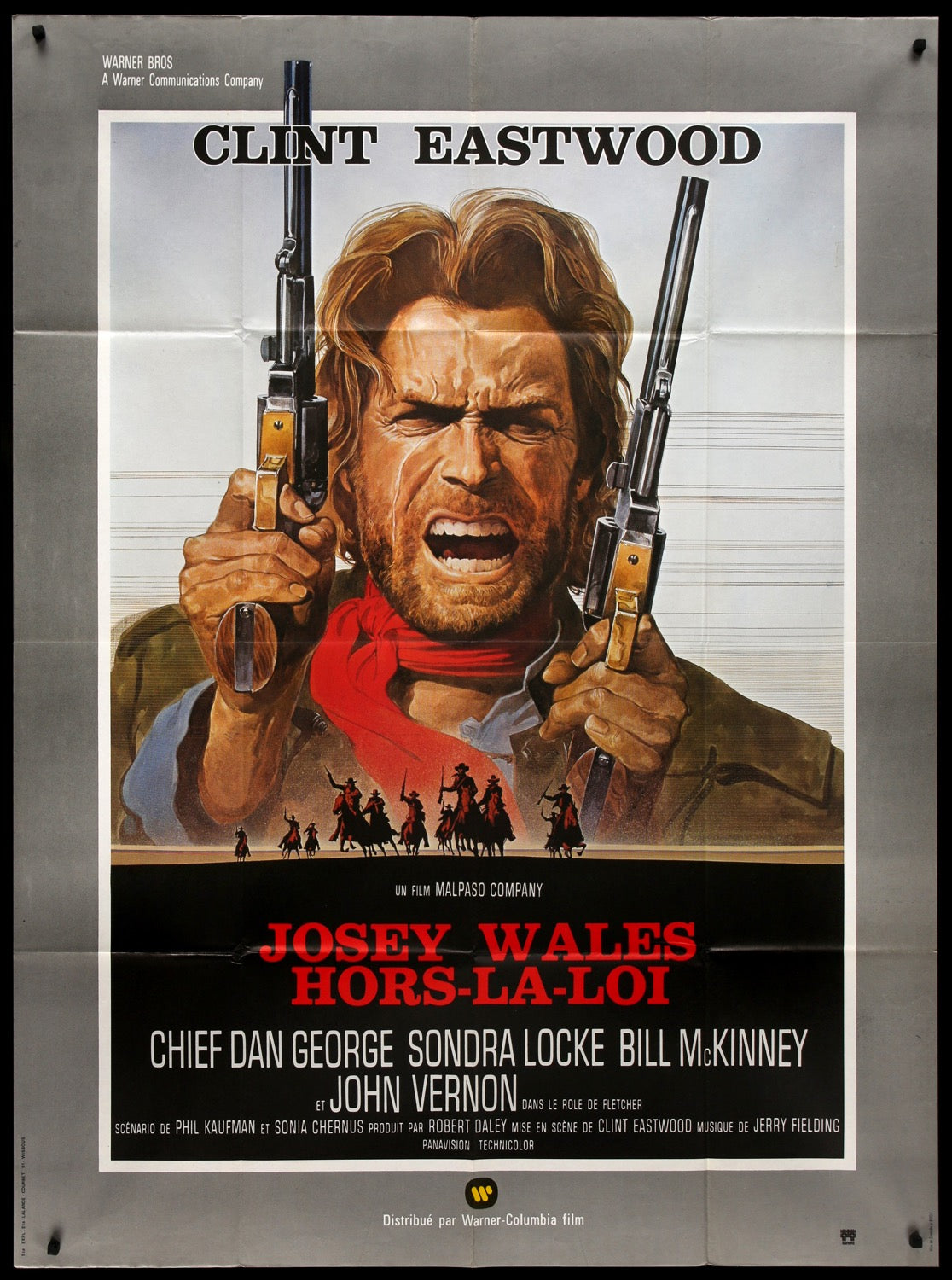 Outlaw Josey Wales (1976) original movie poster for sale at Originalfilmart