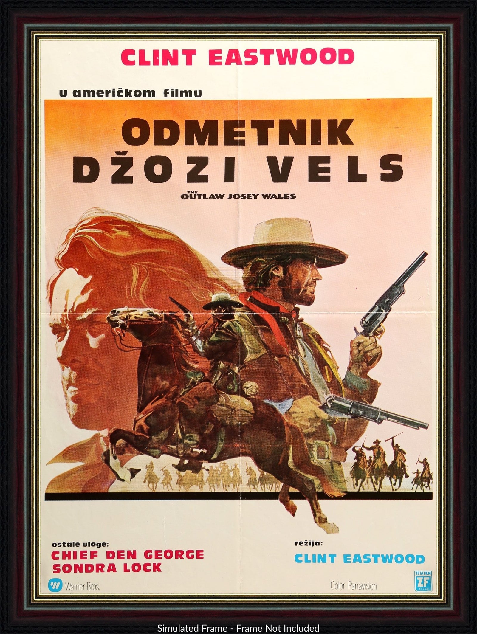 Outlaw Josey Wales (1976) original movie poster for sale at Originalfilmart