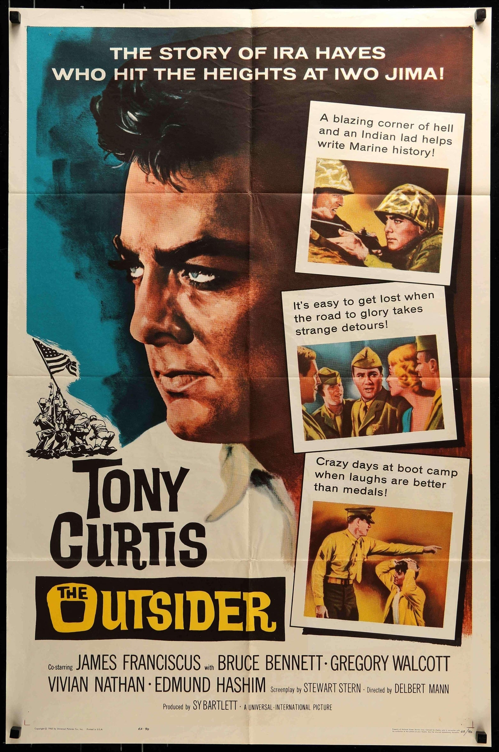 Outsider (1962) original movie poster for sale at Originalfilmart