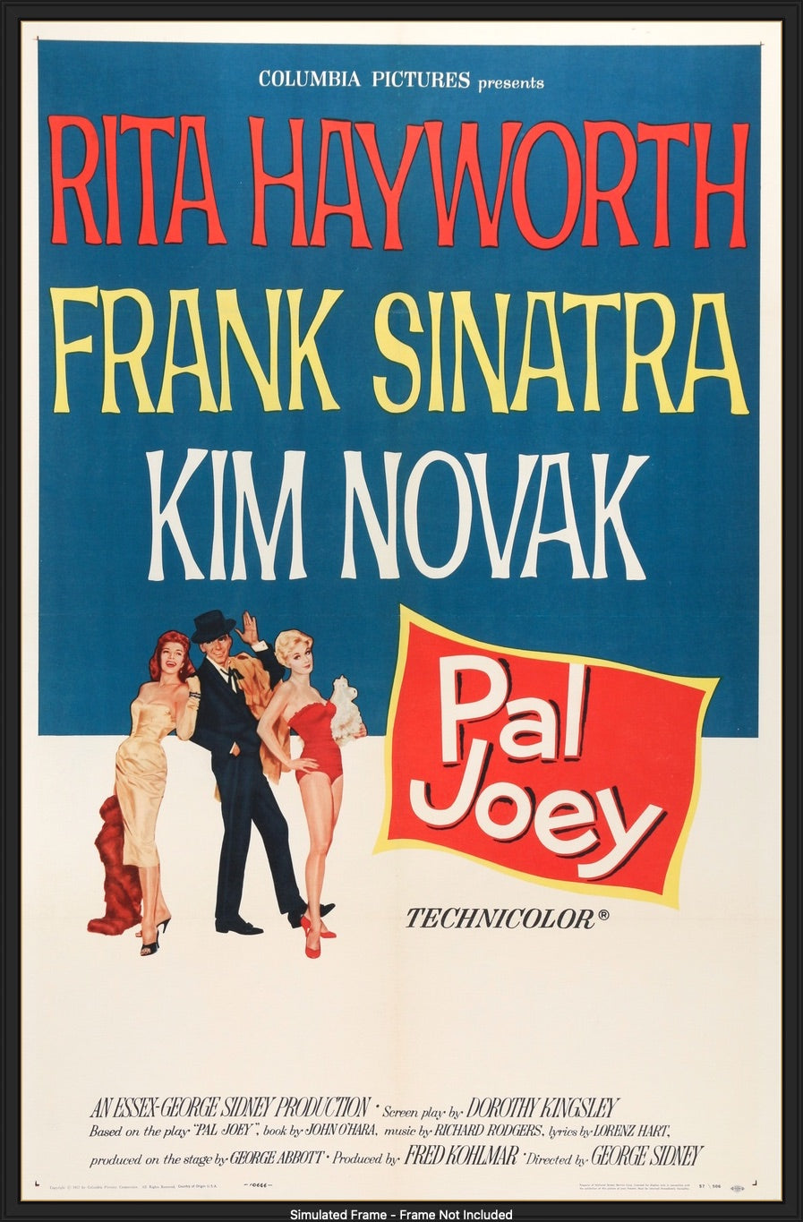 Pal Joey (1957) original movie poster for sale at Originalfilmart