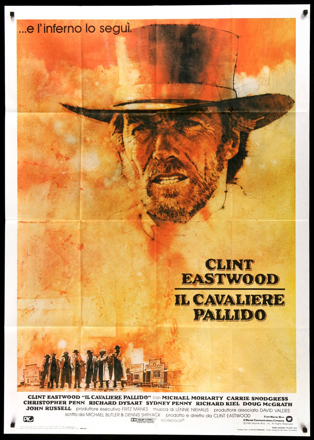 Pale Rider (1985) original movie poster for sale at Originalfilmart