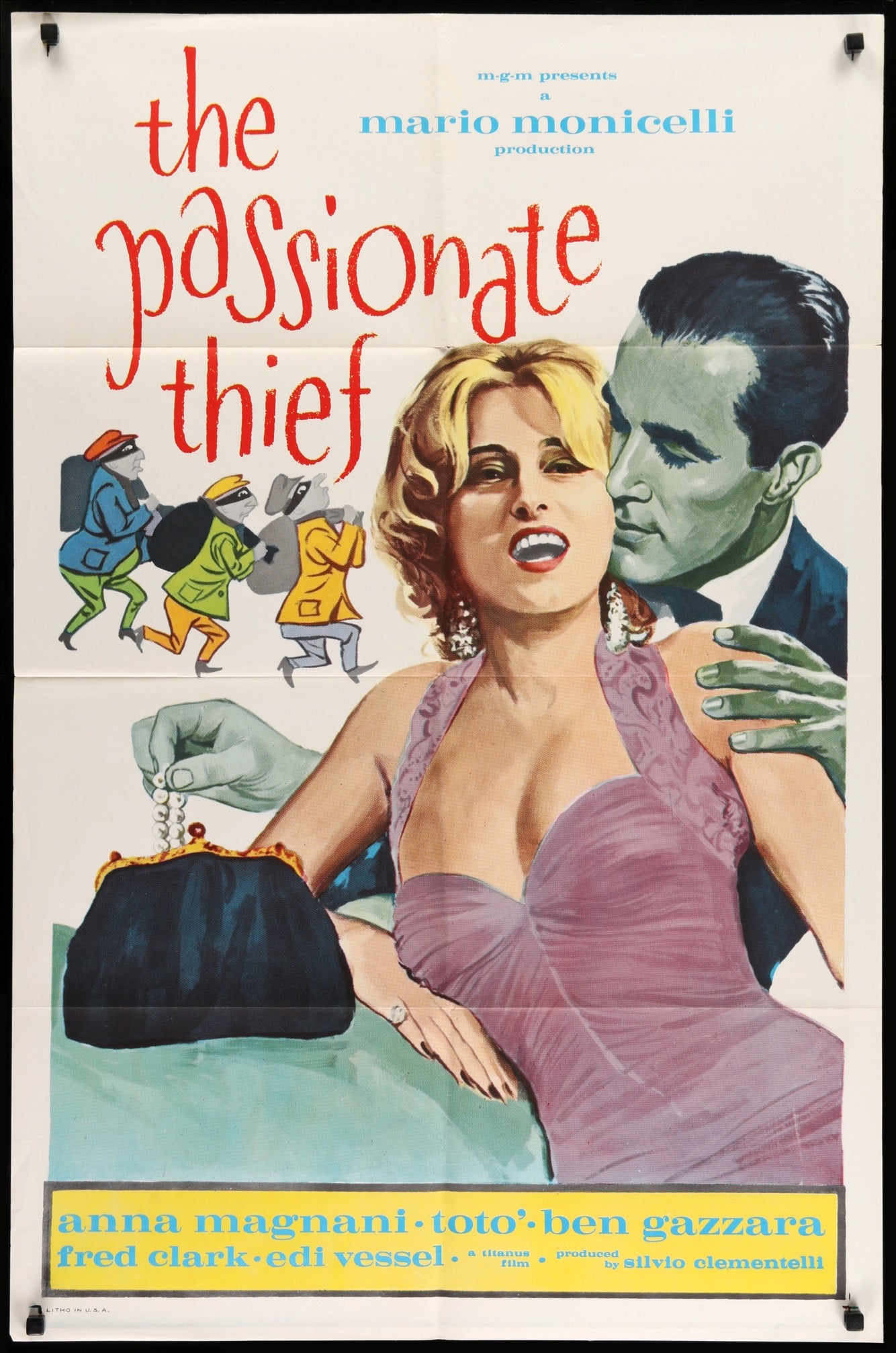 Passionate Thief (1960) original movie poster for sale at Originalfilmart