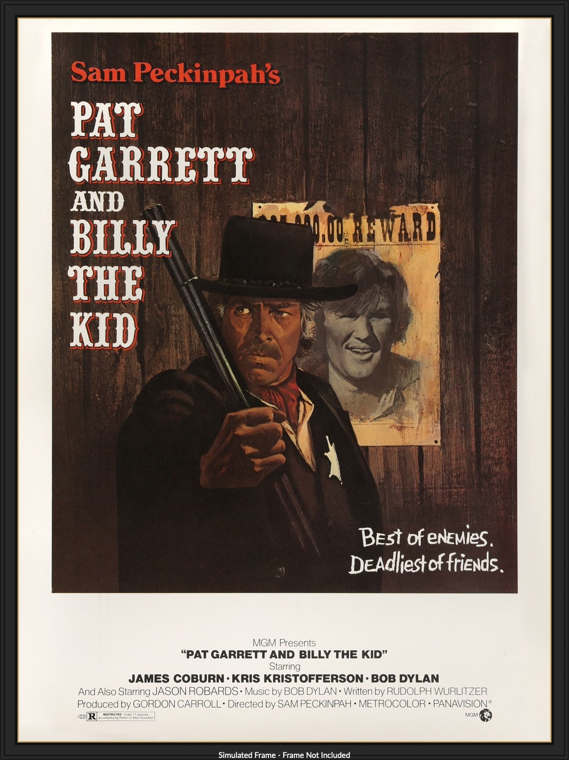 Pat Garrett and Billy the Kid (1973) original movie poster for sale at Originalfilmart