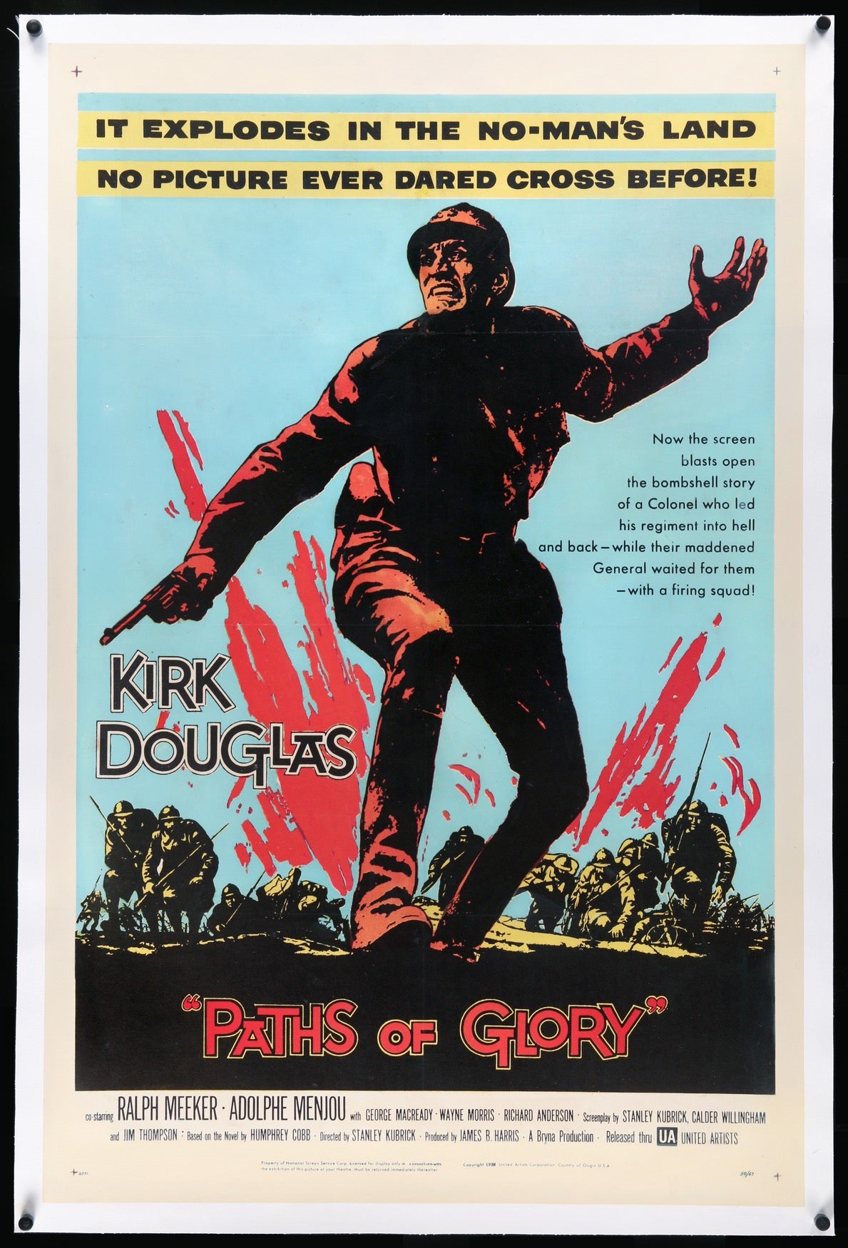 Paths of Glory (1957) original movie poster for sale at Originalfilmart