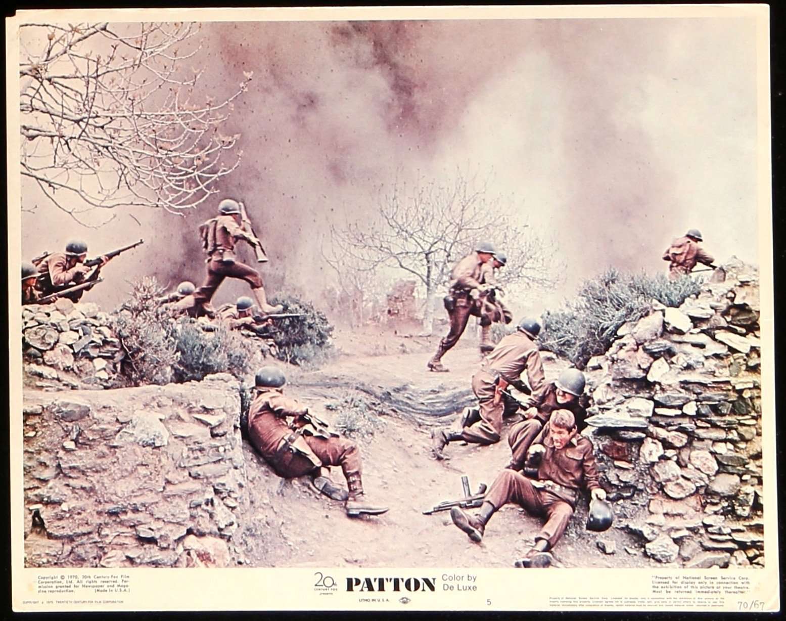 Movie Poster - Patton (1970) Lobby Card #5  - Originalfilmart