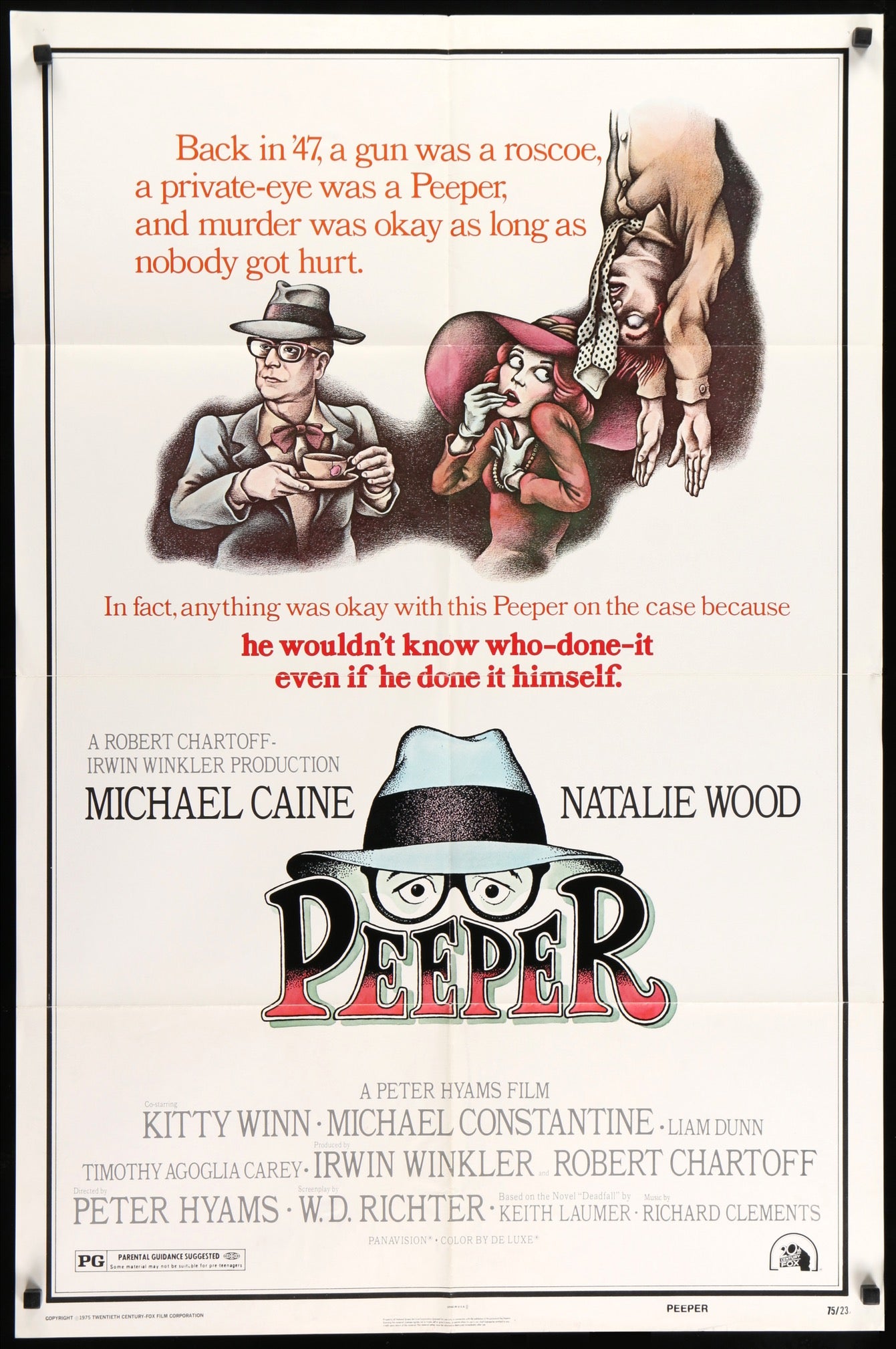 Peeper (1975) original movie poster for sale at Originalfilmart