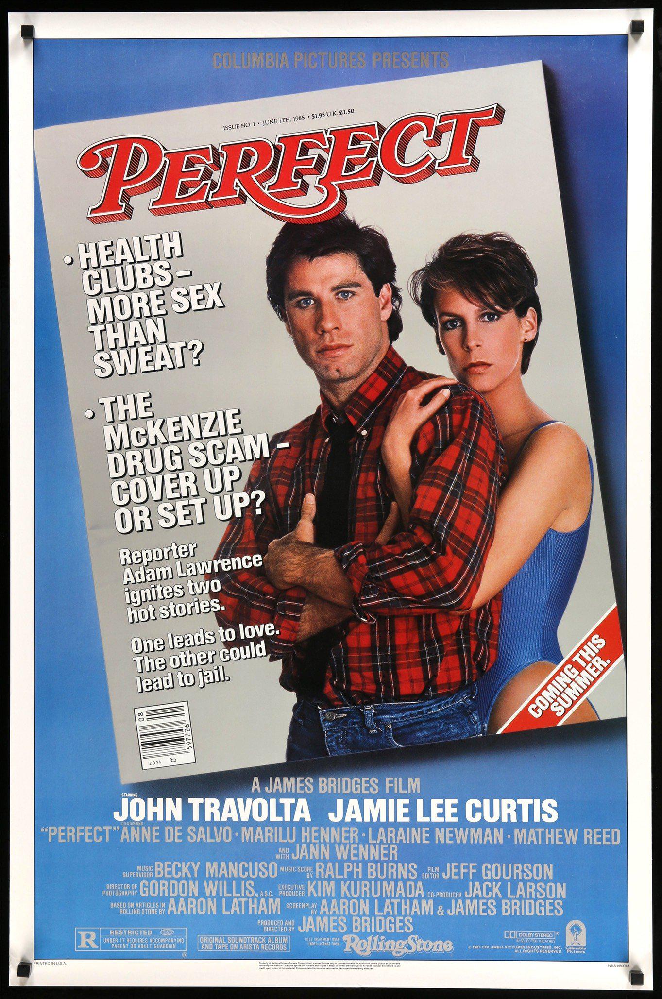 Perfect (1985) original movie poster for sale at Originalfilmart
