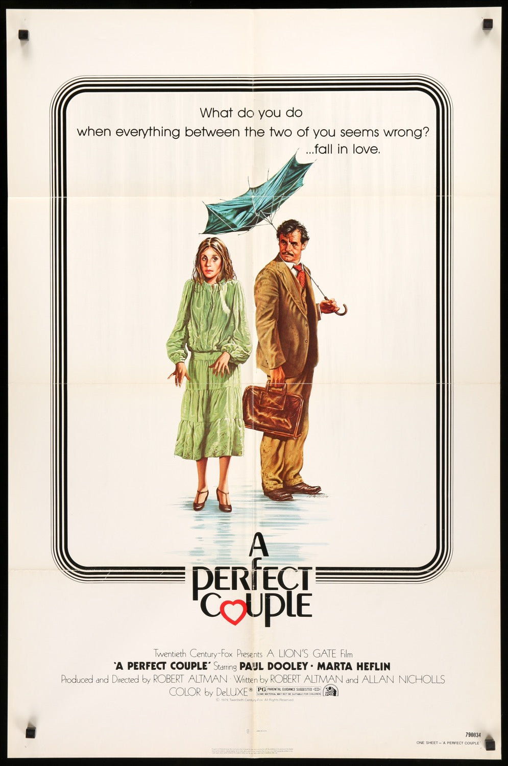 Perfect Couple (1979) original movie poster for sale at Originalfilmart