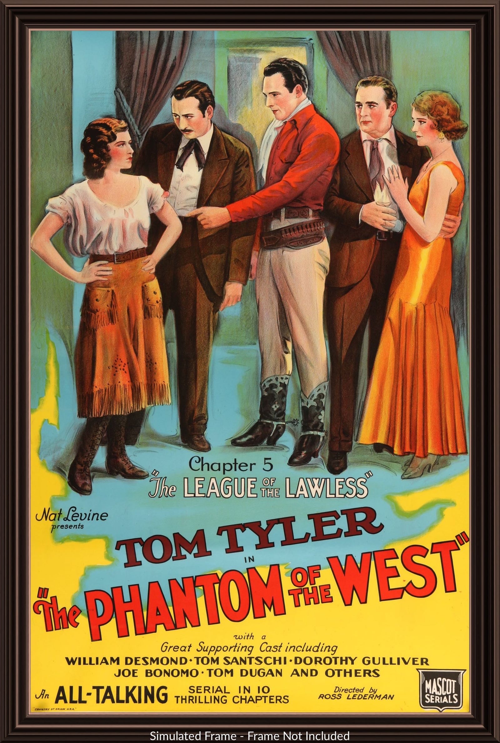 Phantom of the West (1931) original movie poster for sale at Originalfilmart