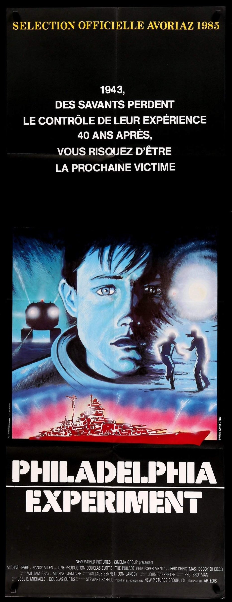 Philadelphia Experiment (1984) original movie poster for sale at Originalfilmart