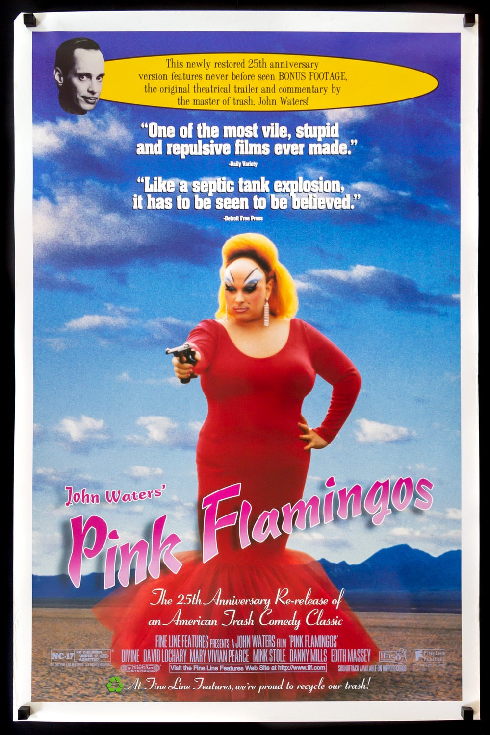 Pink Flamingos (1972) original movie poster for sale at Originalfilmart