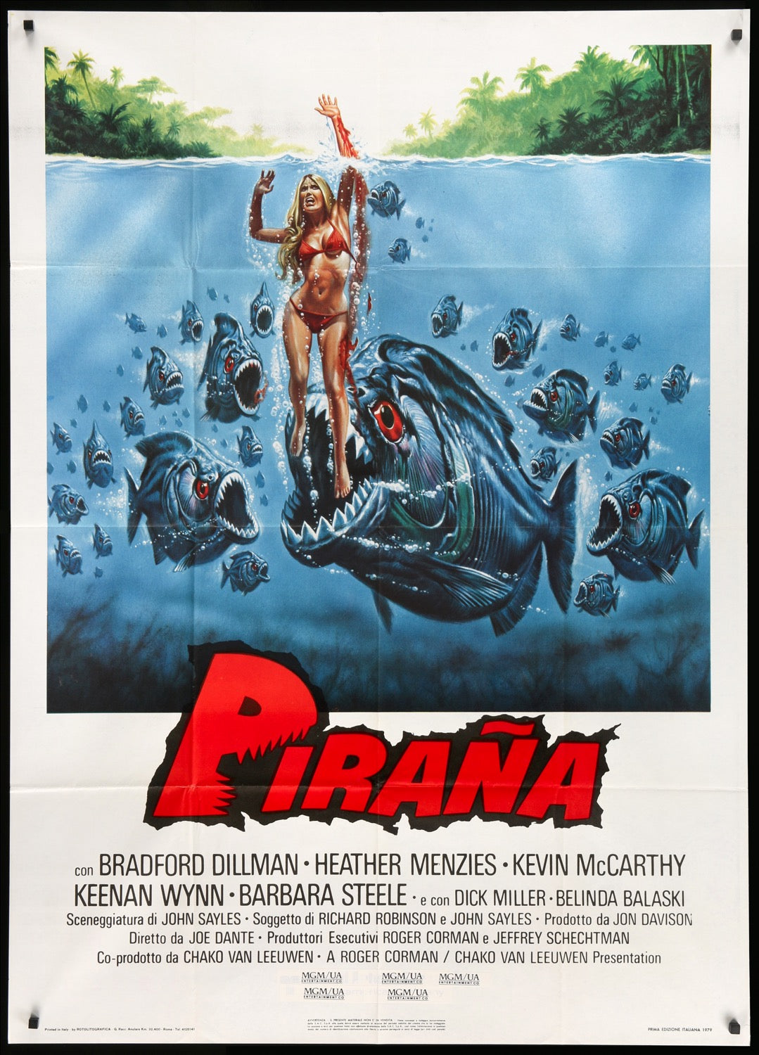 Piranha (1978) original movie poster for sale at Originalfilmart