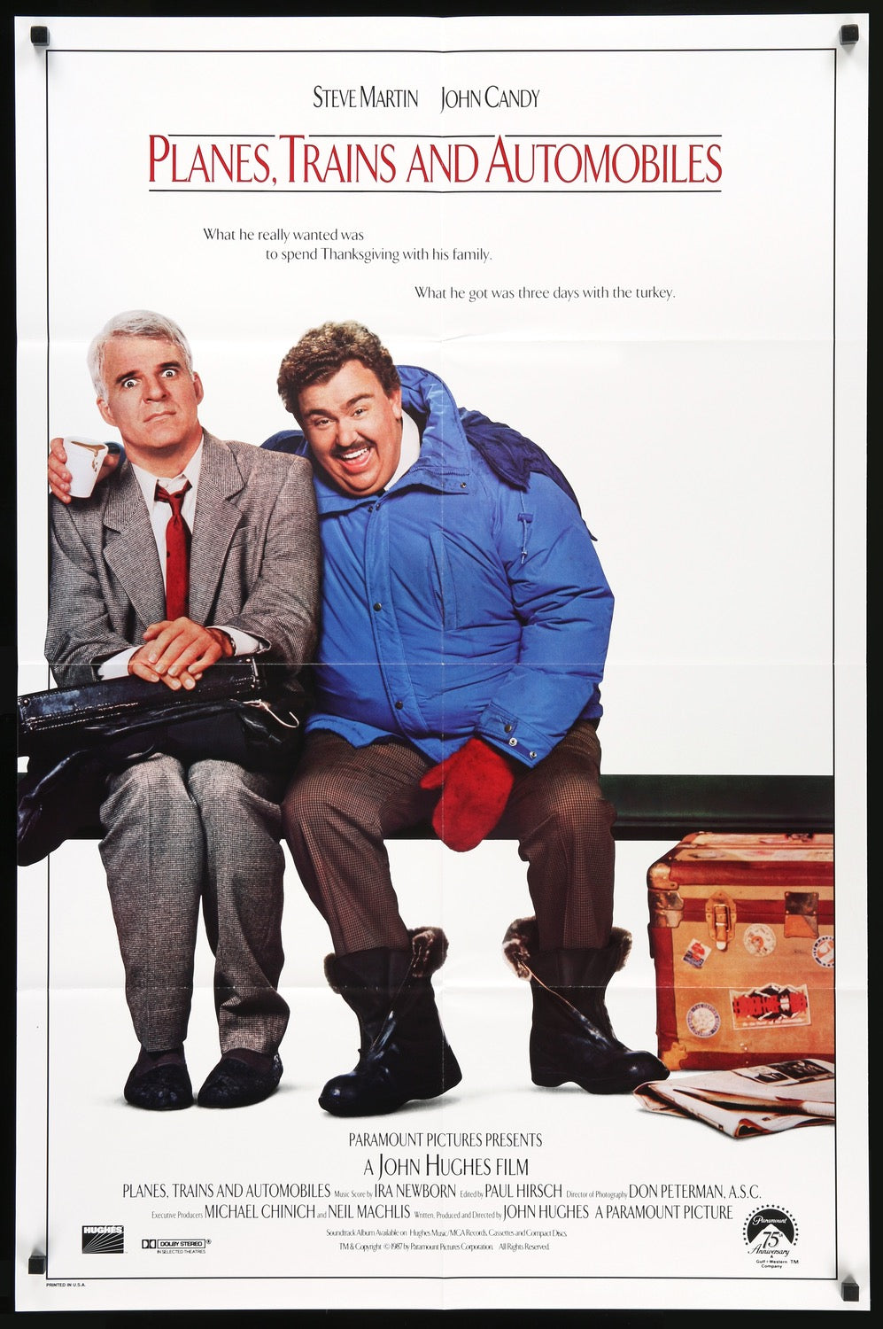 Planes, Trains and Automobiles (1987) original movie poster for sale at Originalfilmart