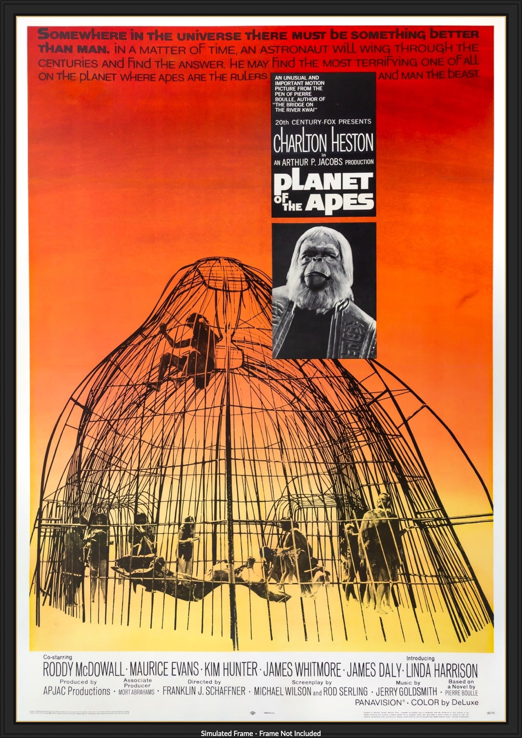 Planet of the Apes (1968) original movie poster for sale at Originalfilmart