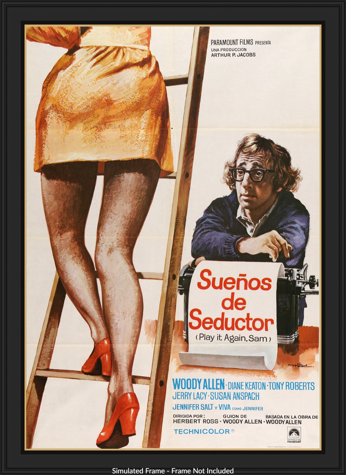 Play It Again, Sam (1972) original movie poster for sale at Originalfilmart