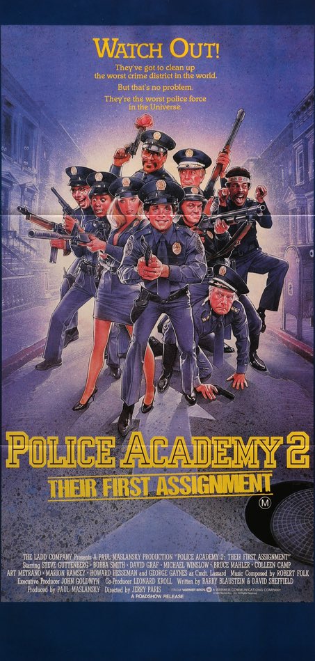 Police Academy 2: Their First Assignment (1985) original movie poster for sale at Originalfilmart