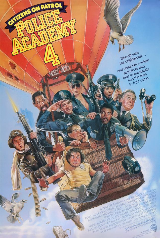 Police Academy 4: Citizens on Patrol (1987) original movie poster for sale at Originalfilmart